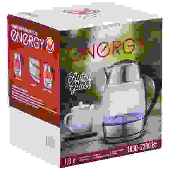 Чайник ENERGY E-224 (1,8 л) рифлёное стекло