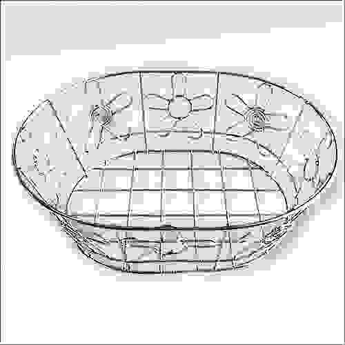 Корзина д/фруктов &quot;Цветок&quot; AN52-77