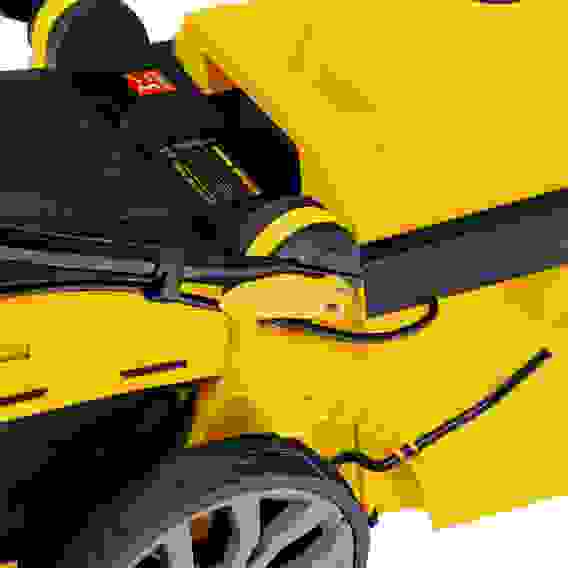 Газонокосилка электрическая GMC-2000, 44см.шир., 2000Вт, 6уров., 45л //Denzel
