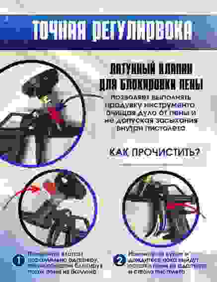 Пистолет для монтажной пены МС-170
