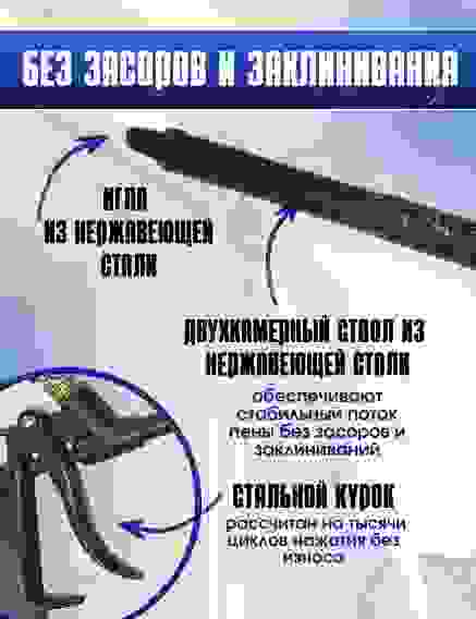 Пистолет для монтажной пены МС-170