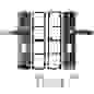 Ручки на планке Vanger HP-68.2186-C-BN (универсальная автомат) для китайских дверей