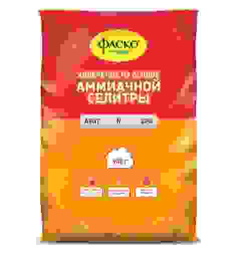 Удобрение сухое Фаско Аммиачная селитра (на основе) минеральное 0,9кг