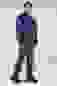 Костюм Стандарт (тк.Смесовая,210) брюки, т.синий/васильковый (60-62/5-6)