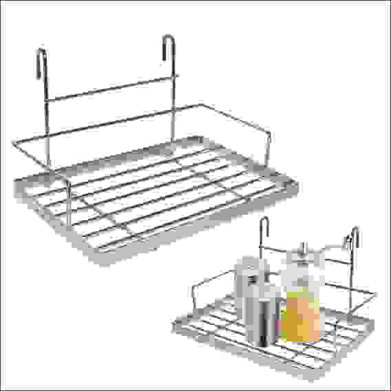 Полка навесная на рейлинг 24,5*15,5см AN52-127