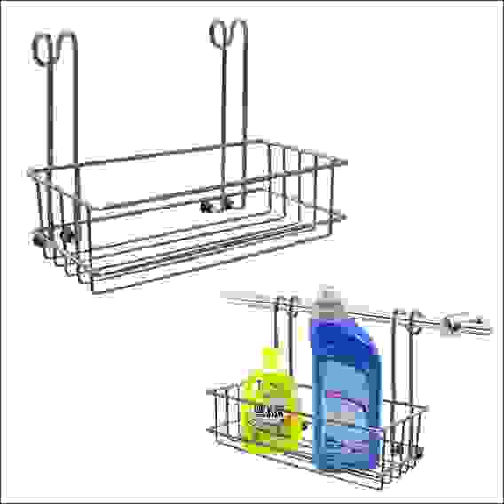 Полка навесная на рейлинг 20*10*16 см AN52-134