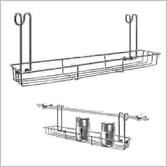 Полка для специй навесная на рейлинг 35*7,5*12 см AN52-135