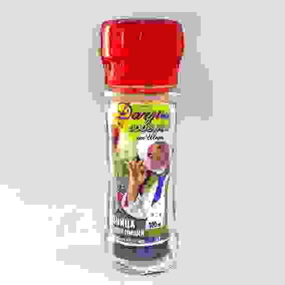 Ёмкость для специй с мельницей 100 мл, красная крышка 624003