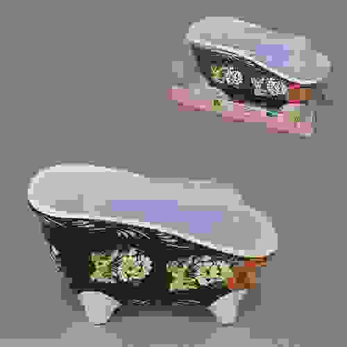 Набор 2 пр. (подставка + губка для посуды) РУССКИЕ УЗОРЫ под.уп.532149