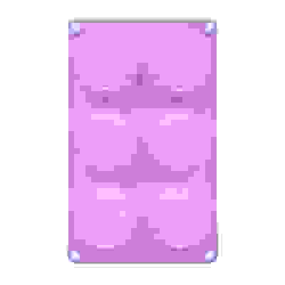 Форма из силикона \&quot;Розы\&quot; 24*16,5*3,5 см, 6 ячеек Marmiton /20