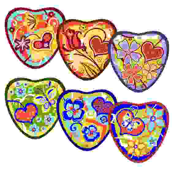 Прихватка &quot;Сердечки&quot; (сердце) 6 диз L22-199