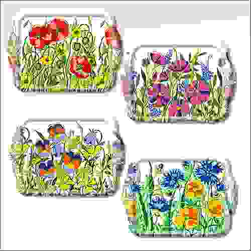 Поднос \"Калифорния\" 20*14 см 4 диз FL46-58