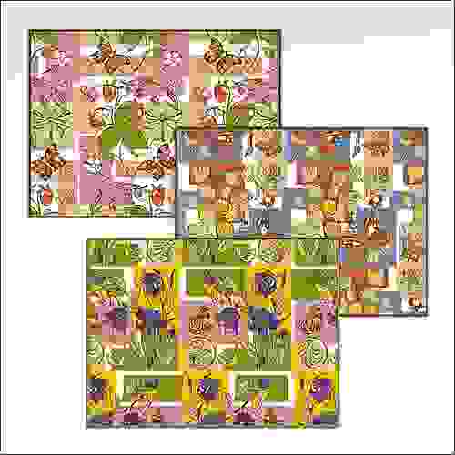 Салфетка для сушки посуды (цветочки) 38*51см 3 диз HC87-111