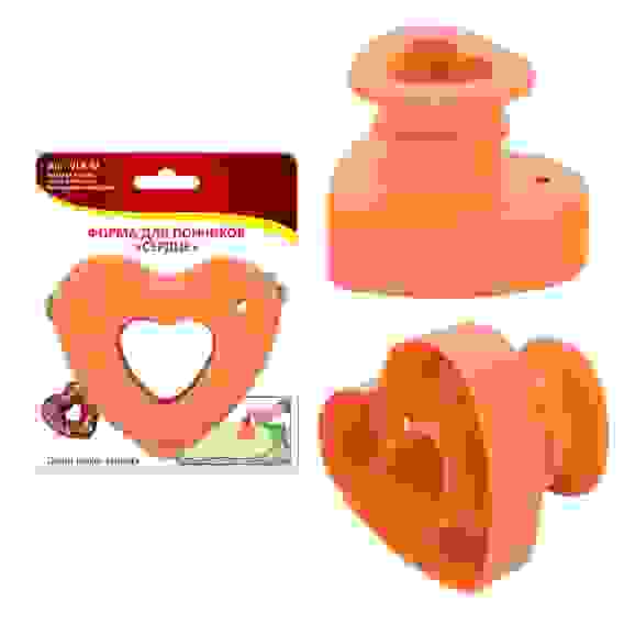 Форма для пончиков &quot;Сердце&quot; D8,5см VL8-82