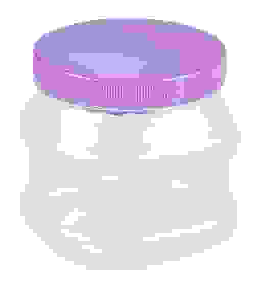 Банка ПЭТ 1л прямоугольная (уп.12)