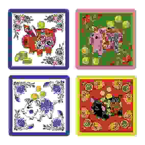 Прихватка &quot;Свинка-копилка&quot;. HN88-347