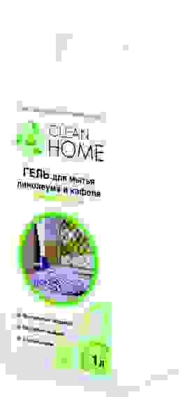 Гель для мытья линолеума и кафеля универсальный 1л CLEAN HOME