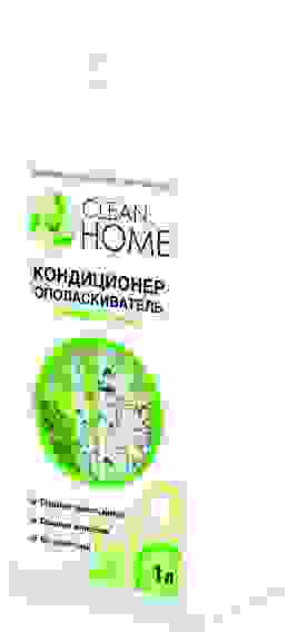 Кондиционер-ополаскиватель для белья универсальный с ароматом русского леса 1л CLEAN HOME