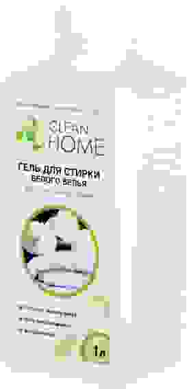 Гель для стирки белого белья 1л CLEAN HOME