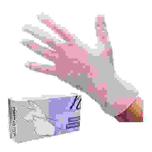 Перчатки виниловые р М