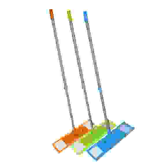 Швабра с телеск.руч. \"Ни пылинки\" 73-122см, 43*13,5см 3 цв. TW58-62