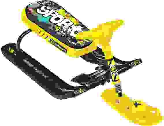 Снегокат &quot;Тимка спорт 5&quot; (ТС5/ГЖ Граффити желтый (выс.440мм))