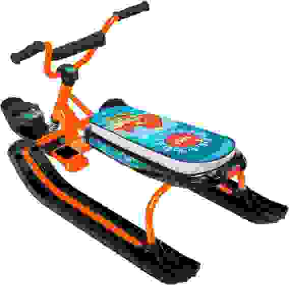 Снегокат \"Ника-Джамп\" (СНД1/Л2 с лисёнком (оранжевый каркас))