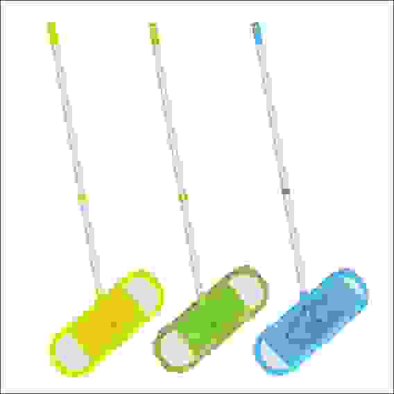 Швабра с телеск ручкой 3 цв LT58-80