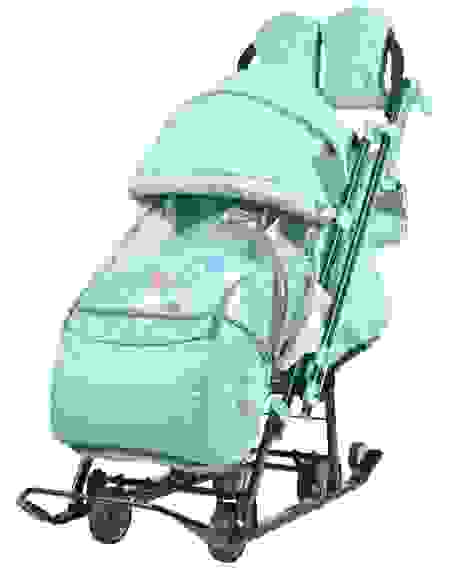 Коляска комбинированная &quot;Ника детям 7-4&quot; (НД7-4/2 мятный)