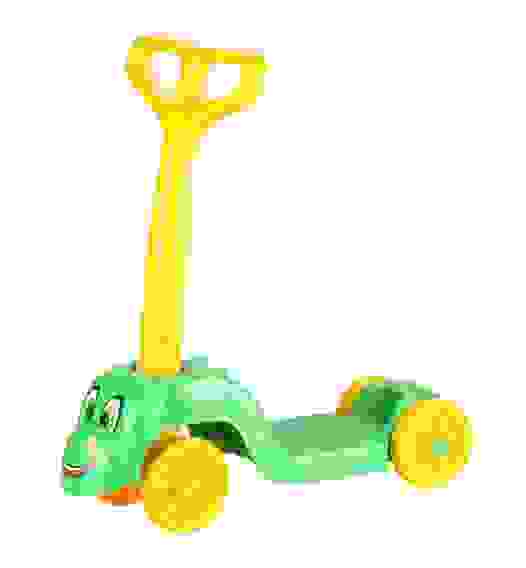 Самокат \"Дракоша\" (зелёный)(уп.4)