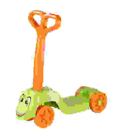 Самокат \&quot;Дракоша\&quot; (салатовый)(уп.4)