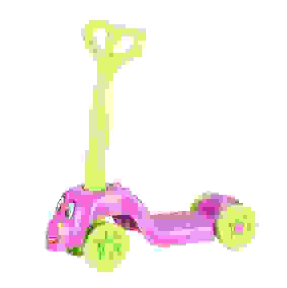 Самокат &quot;Дракоша&quot; (фиолетовый)(уп.4)