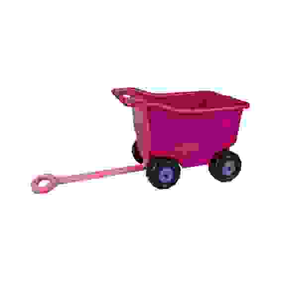 Тележка для игр на колесах большая (розов.)