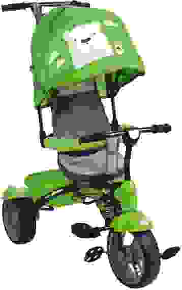 Велосипед \"JOY\", рис.с медвежонком (зеленый каркас) ВД4/2