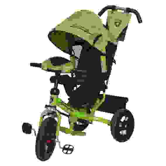 Трехколесный велосипед Lamborghini 2017 надув.колеса, фара со свет.звук. эффект. зел