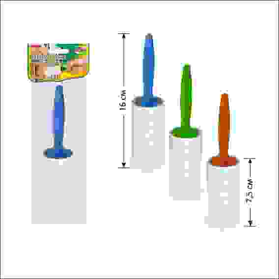 Щетка-ролик для чистки одежды \"Дорожная\" 3цв.(30 сл.) NY58-160