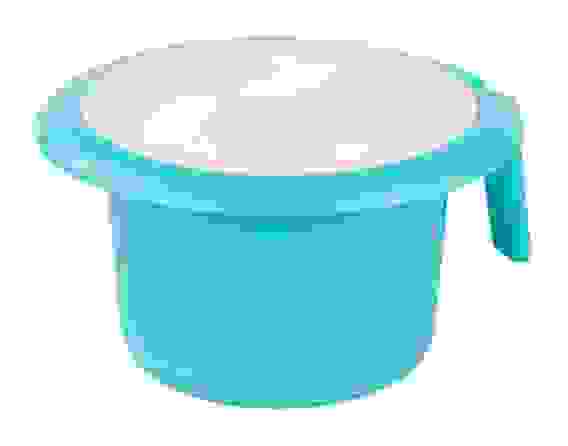 Горшок туалетный детский &quot;Кроха&quot; (светло-бирюзовый) (уп.10)