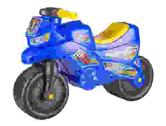 Каталка детская \"Мотоцикл\" (синий) (уп.2)