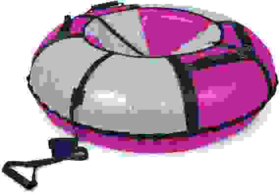 Тюбинг ТБ1К-110 &quot;Классик&quot; (баклажан/серебро ТБ1К-110/БСР2)