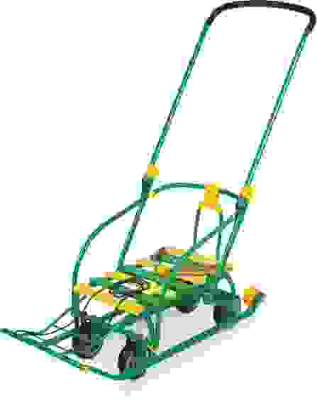 Санки дет. &quot;Nikki 3&quot; (N3/З зеленый)