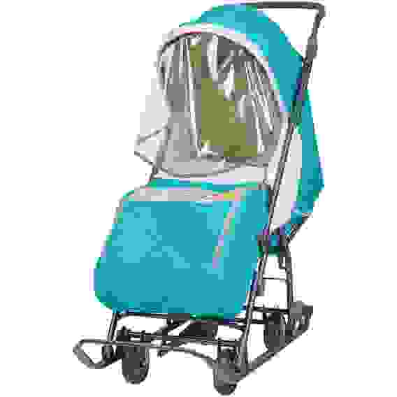 Коляска комбинированная &quot;Нашидетки&quot; (НДТ3/4 бирюзовый)