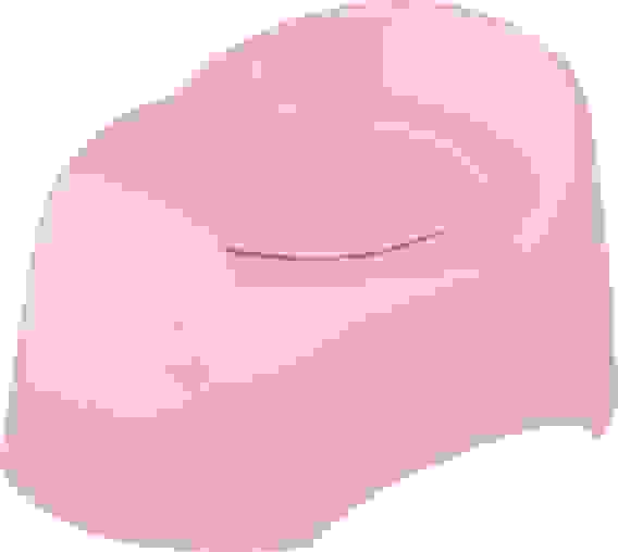 Горшок туалетный детский &quot;Малышок&quot; с крыш.(розовый)