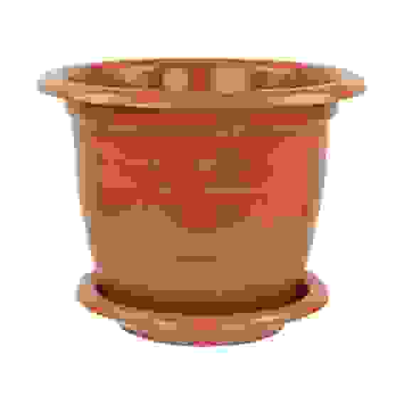 Горшок цв. &quot;Виола&quot; 10л. с под. (корич.)(уп.10)