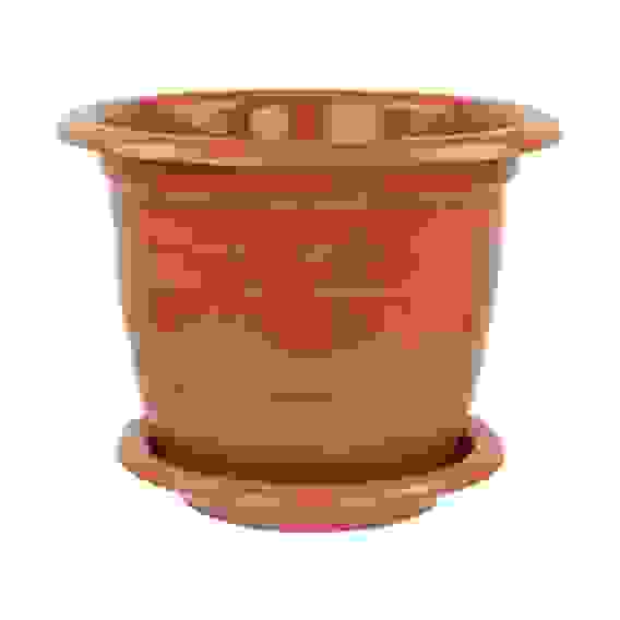 Горшок цв. &quot;Виола&quot; 2л. с под. (корич.)(уп.20)