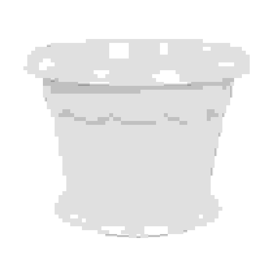 Горшок цв. &quot;Гармония&quot; 4л. с под. (белый)(уп.20)