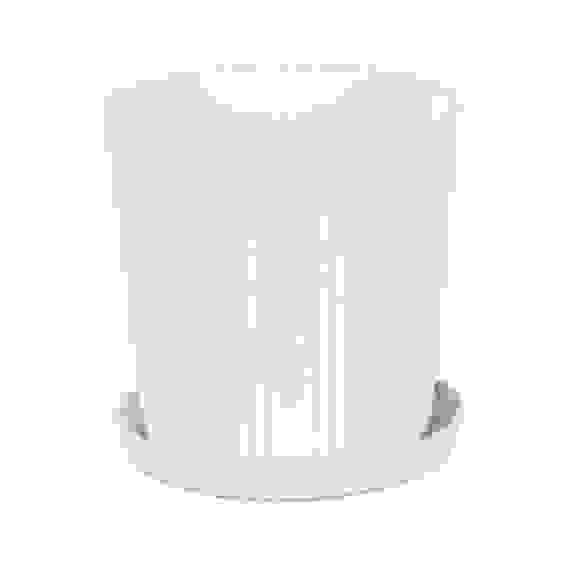 Горшок цв. &quot;Триумф&quot; 2,5л. с под-м (белый)(уп.18)