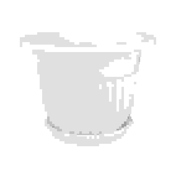 Горшок-Кашпо &quot;Лозанна&quot; 11л. с под. (белый)(уп.10)