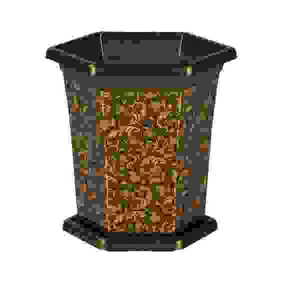 Горшок-кашпо \"Очарование\" (золотая осень) 1л.(уп24)