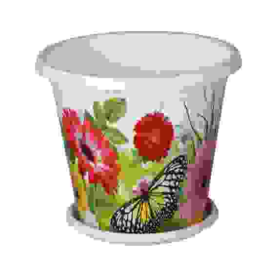 Горшок-Кашпо &quot;Палитра&quot; 2л. с под. (уп.30)