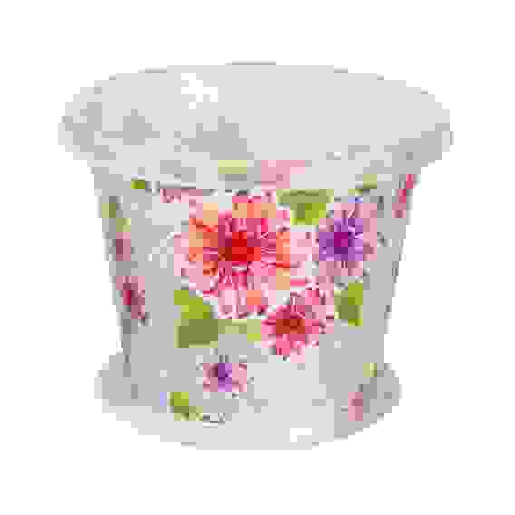 Горшок-кашпо д/орхидеи \&quot;Оливия\&quot; 1л(с под.)(прозр.)(уп.20)